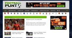 Desktop Screenshot of footballpunt.com